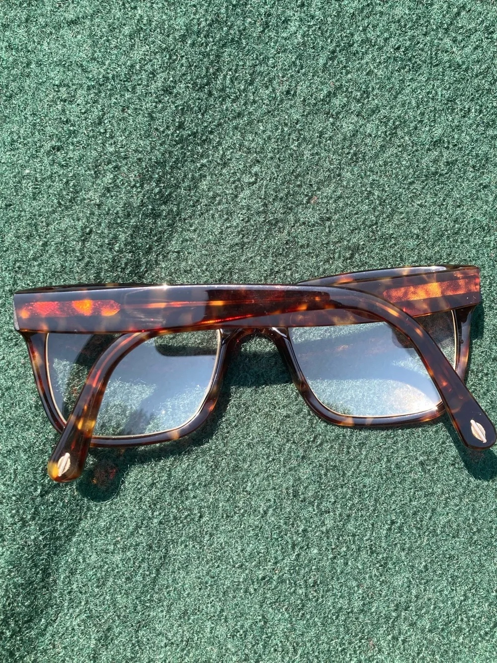 ZAC POSEN Victor Tortoiseshell Square Glasses